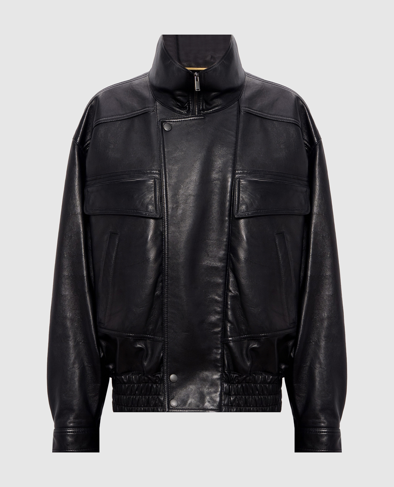 Saint Laurent - Black leather jacket 836515YCNU2 - shop with